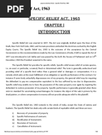 Specific Relief Act, 1963