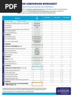 Ku Pricing Worksheet 