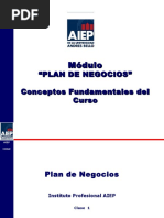 Clase 1 A 7 Plan de Negocios AIEP