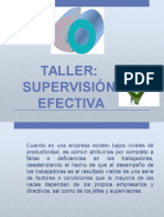 Taller de Supervision Efectiva