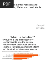 Environmental Pollution and Waste