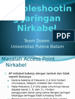 Troubleshooting Jaringan Nirkabel