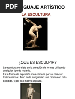 El Lenguaje Artistico La Escultura