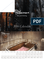 Pottermore Calendar 2016