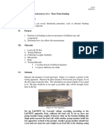 Lab 4 - 3pt Bending and Tensile Testing