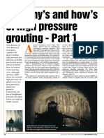 Barton-High Pressure Pre-Grouting. TTI Sept 2004 p28-30 PART I