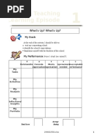 My Practice Teaching Handbook and Portfolio