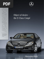 Advantages E-Class Coupe