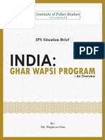 India: Ghar Wapsi Program