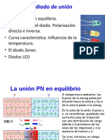 ML831 ANALISIS Y DISEÑO DE CIRCUITOS ELECTRÓNICOS. Clase 1: Diodo de Union - 2010 UNI FIM