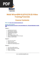 Mold Wizard (NX-8.0 9.0 10.0) - Video TrainingTutorials