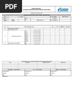 Rsae-Frm-227 Inspection Check List For Motor Solo Run