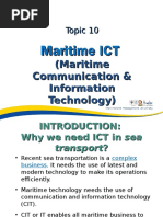 Lecture 10 - Maritime ICT