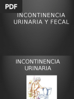 Incontinencia Urinaria y Fecal