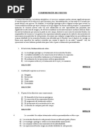 Comprensión de Textos para Etas