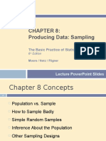 Producing Data: Sampling: The Basic Practice of Statistics