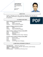 Anisul Islam Chy New..CV