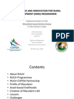 Knowledge and Innovation For Rural Development (Kird) Programme