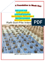 Design of Piled - Raft Foundation PDF