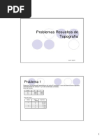 Problemas Topografia Resueltos