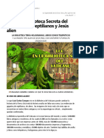 LCC en La Biblioteca Secreta Del Vaticano Con Reptilianos y Jesús Alien