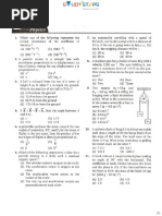 AIEEE - 2004 Paper With Solutions For Physics, Chemistry and Maths