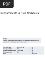 Measurements in Fluid Mechanics