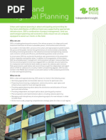 Urban and Regional Planning Brochure