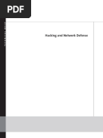 Hacking and Network Defense