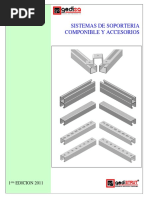 Sistemas de Soporteria Componible y Accesorios-Gedisa
