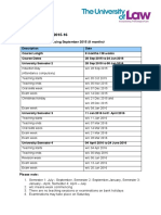 Ulaw LPC Course Dates