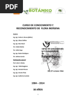 Manual Del Curso de Flora Indigena