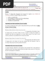 Process For Condonation of Delay