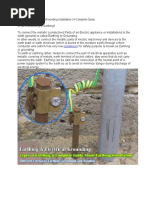 Earthing and Electrical Grounding Installation