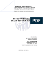 Salud y Desarrollo Economico Social - IVSS