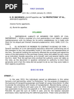 20 Bachrach vs. "La Protectora," 37 Phil. 441