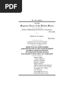 U.S. Supreme Court - States of Nebraska and Oklahoma vs. State of Colorado