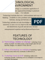 Nature and Impact of Technology