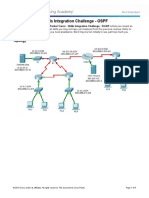 1.4.1.2 Packet Tracer - Skills Integration Challenge OSPF Instructions