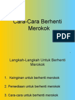 Cara-Cara Berhenti Merokok Untuk Remaja