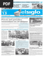 Edicion Impresa El Siglo 13-01-16