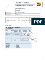 SAP MM Contract Process