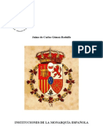 Instituciones de La Monarquía Española