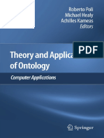 Theory and Applications of Ontology: Computer Applications