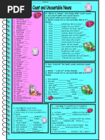 5160 Count and Noncount Nouns