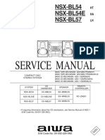 Service Manual: NSX-BL54 NSX-BL54E NSX-BL57