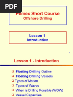 Pemex Short Course: Offshore Drilling