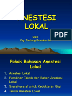 Anestesi Lokal