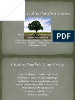 Creados para Ser Como Cristo