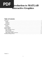 An Introduction To MATLAB Interactive Graphics
